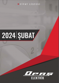 OPAŞ ŞUBAT 2024 FİYAT LİSTESİ